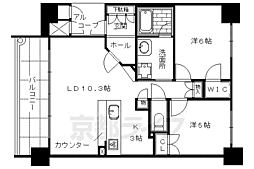 レスタージュ四条烏丸ラティス 8階/-