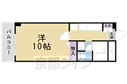 ホライズン衣棚 1Kの間取図画像