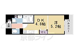 アスヴェル京都四条西院 4階/-
