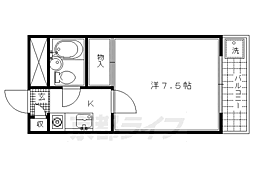 サウザン・ポイント本よねやビル 1Kの間取図画像