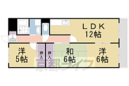 オーセント長岡京 1階/-