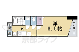 シャトーボヌール 4階/-
