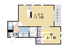メゾンドローズ 2階/-