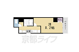 ラヴェンナ 1Kの間取図画像