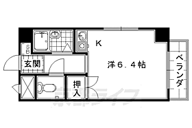 京都府京都市南区唐橋羅城門町（賃貸マンション1K・4階・18.19㎡） その2