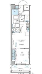 都営大江戸線 本郷三丁目駅 徒歩7分の賃貸マンション 5階1LDKの間取り