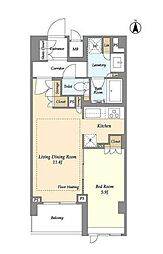 東京メトロ丸ノ内線 四谷三丁目駅 徒歩4分の賃貸マンション 3階1LDKの間取り
