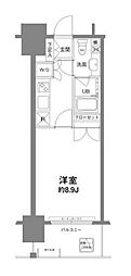 間取図画像 1K