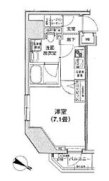 アイルイムーブル御茶ノ水 1Kの間取図画像