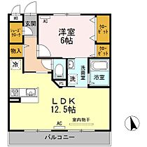 グランツ 302 ｜ 徳島県徳島市北田宮4丁目3-37（賃貸アパート1LDK・3階・46.70㎡） その2