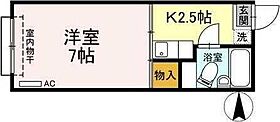 コーポ橋田 102 ｜ 徳島県徳島市城南町4丁目2-39（賃貸アパート1K・1階・19.80㎡） その2