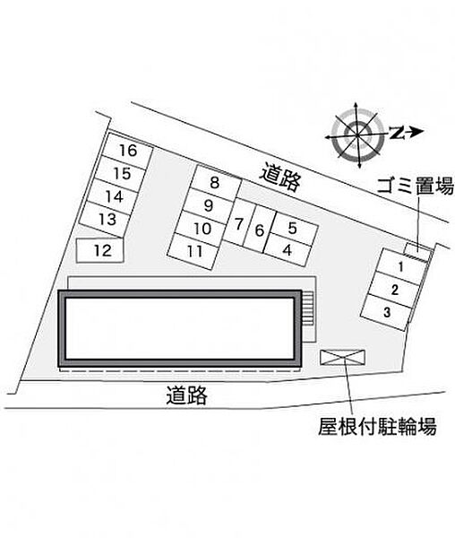 レオパレスカトレア 202｜徳島県徳島市北矢三町4丁目(賃貸アパート1K・2階・23.18㎡)の写真 その3