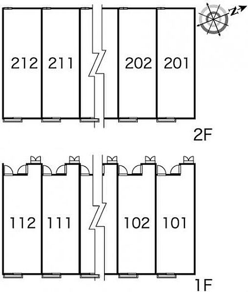 レオパレス葉月 209｜徳島県板野郡藍住町笠木字東野(賃貸アパート1K・2階・28.02㎡)の写真 その4