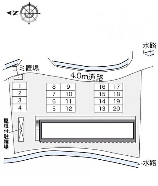 レオパレスラージ　グルーブ　II 104｜徳島県徳島市国府町観音寺(賃貸アパート1K・1階・23.18㎡)の写真 その3