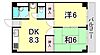 市隆ハイツ塚口4階3.9万円