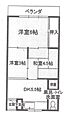 多聞コーポラス5階5.5万円