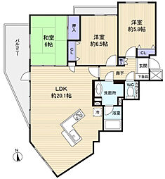 間取図画像 3LDK
