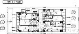 S-RESIDENCEESAKALible 1Kの間取図画像