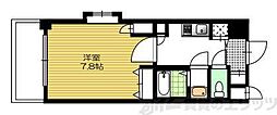 クラウンハイム淡路駅前通 1Kの間取図画像