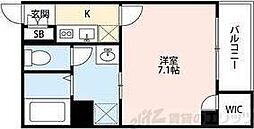 CORE天満橋 1Kの間取図画像