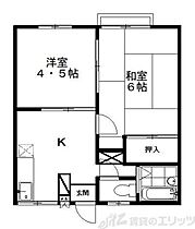 エステートピア橋爪 102 ｜ 大阪府摂津市鳥飼本町３丁目7-5（賃貸アパート2K・1階・34.78㎡） その2