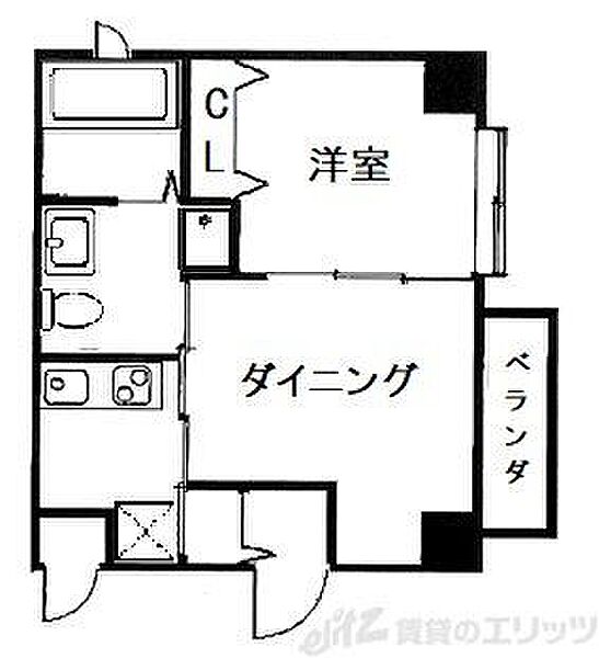 ＬＡ・ＲＥＪＯＵＩＲ 023｜大阪府高槻市別所新町(賃貸マンション1LDK・2階・29.34㎡)の写真 その2