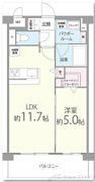 グランディールブライトII 105｜大阪府摂津市南千里丘(賃貸マンション1LDK・1階・40.03㎡)の写真 その2