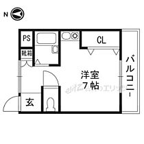 アンフィニィ・橋の内I 308 ｜ 大阪府茨木市橋の内１丁目17-33（賃貸マンション1R・3階・23.00㎡） その2