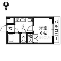 ネオ常磐 308 ｜ 大阪府高槻市高槻町1-23（賃貸マンション1K・3階・22.68㎡） その2