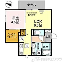 ラフィネ 103 ｜ 大阪府箕面市桜井２丁目7-14（賃貸アパート1LDK・1階・36.15㎡） その2