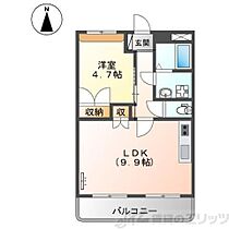 グランドール・ヴィラ 307 ｜ 大阪府吹田市原町１丁目12-7（賃貸マンション1LDK・3階・41.01㎡） その2