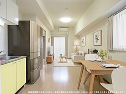 CRECIA　CHIKUGOMACHI 8階1LDKのリビング/ダイニング