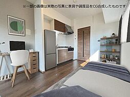 アーバス鍛冶屋町 8階ワンルームのリビング/ダイニング