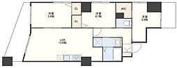 アンベリールおらんだ坂 3LDKの間取図画像