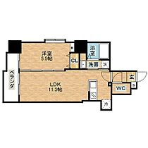 ルアーナ赤迫  ｜ 長崎県長崎市赤迫１丁目（賃貸マンション1LDK・7階・38.01㎡） その2