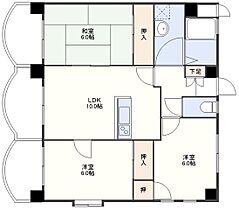 メゾン千歳  ｜ 長崎県長崎市千歳町（賃貸マンション3LDK・5階・63.00㎡） その2