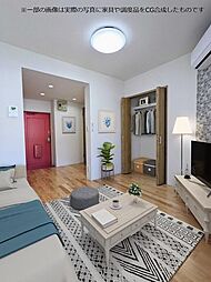 クレスト住吉 5階ワンルームのリビング/ダイニング