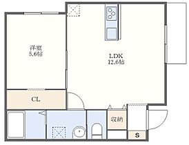 Casa Bonita  ｜ 長崎県西彼杵郡時津町野田郷（賃貸アパート1LDK・1階・40.85㎡） その2