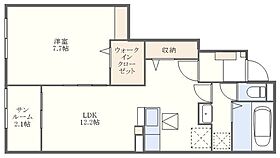 グラシオッソ　II  ｜ 長崎県長崎市西海町（賃貸アパート1LDK・1階・50.14㎡） その2