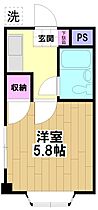 フラット1 201 ｜ 千葉県千葉市中央区汐見丘町18-13（賃貸アパート1K・2階・16.00㎡） その2