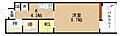 グラビスコート十日市9階6.4万円