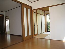 コーポ吉岡 1 1階3DKのリビング/ダイニング