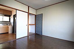 嵯峨野ハイツ 303 3階2DKのリビング/ダイニング