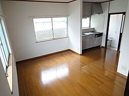 佐々木貸家 右 1階2LDKのリビング/ダイニング