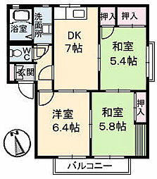 🉐敷金礼金0円！🉐サントークＴＡＮＡＢＥ　Ａ棟