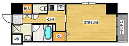 S-RESIDENCE宇品5丁目2 1Kの間取図画像