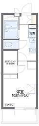 レオパレス東蟹屋 1Kの間取図画像