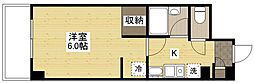K'sB長束 1Kの間取図画像