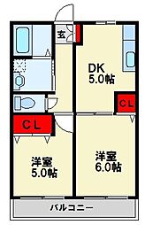 パーシモン B棟 1階