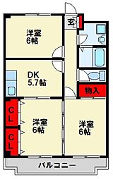 筑豊電気鉄道 三ヶ森駅 徒歩5分 2階/-